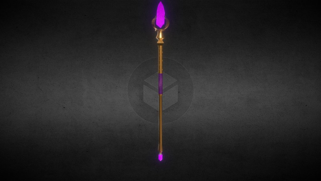 Plate11_Scepter_3D Modelling and Texturing