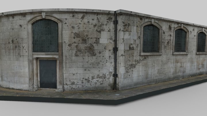 Bomb Damaged Wall – Modèle 3D gratuit STL