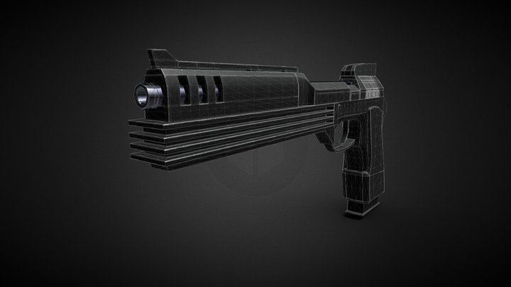 Robocop Auto-9 3D Model
