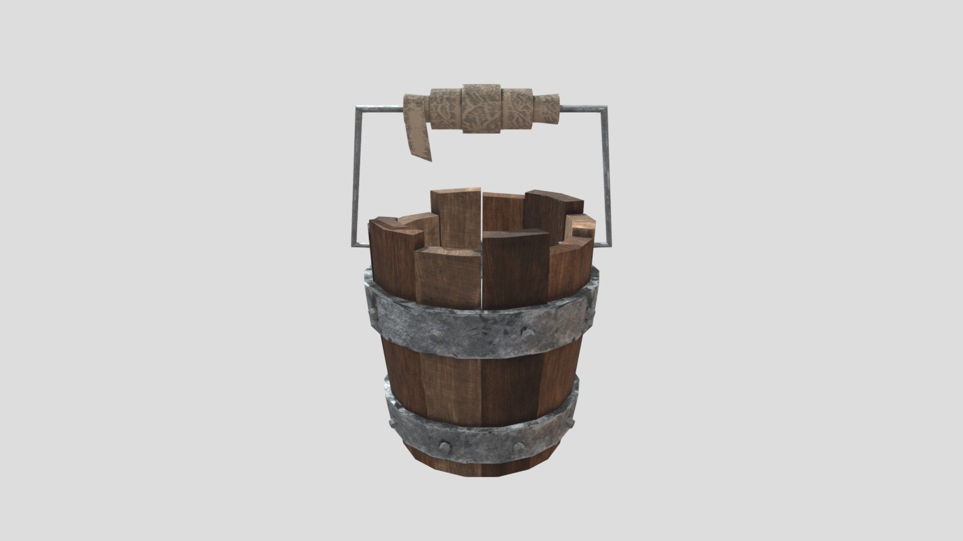 Wooden Bucket