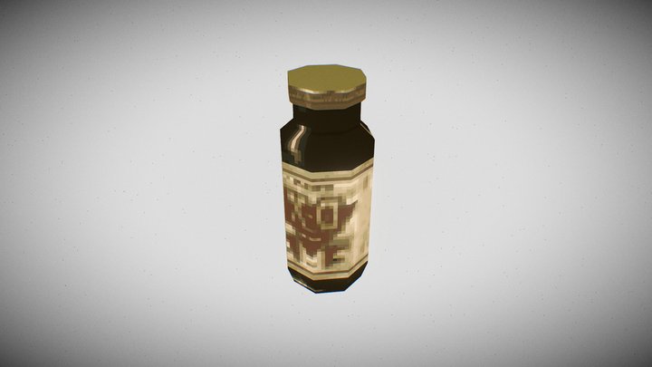 Silent Hill 1 Meshes - Health Drink 3D Model