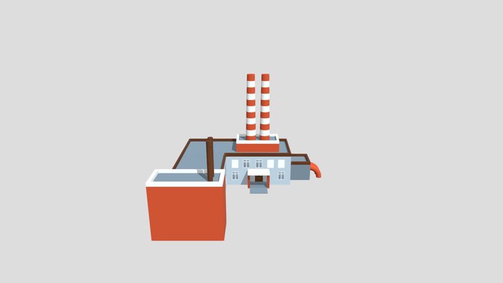 Factory 3D Model