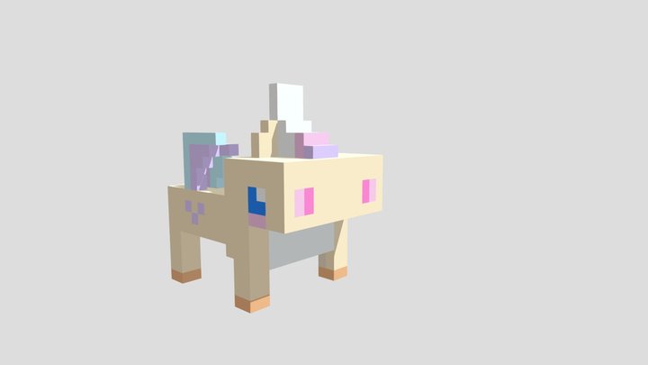 Unicorn 3D Model