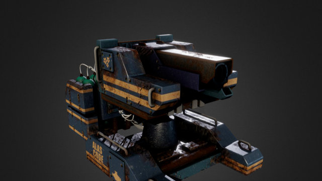 Flame Sentry 3D Model