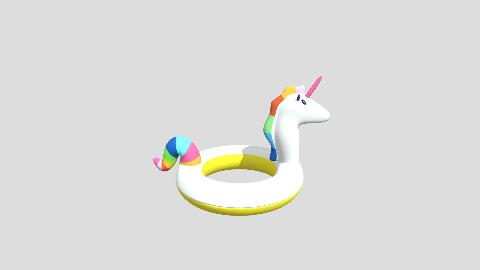 Colorful Inflatable Unicorn