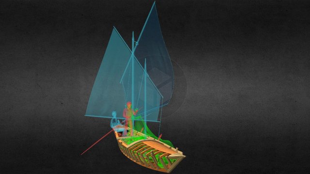 sanpierota da pesca 3D Model