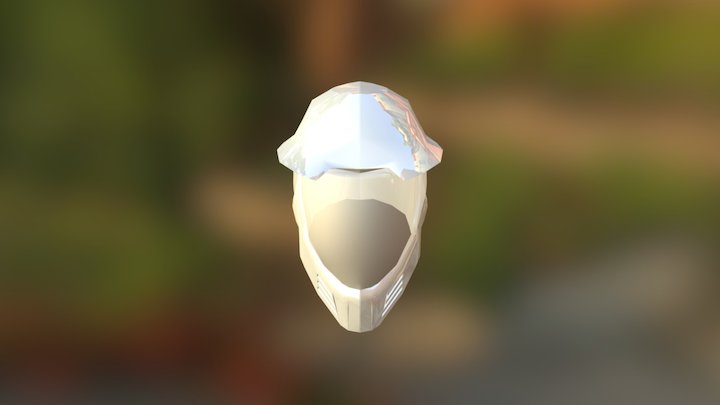 Master Cheif helmet 3D Model