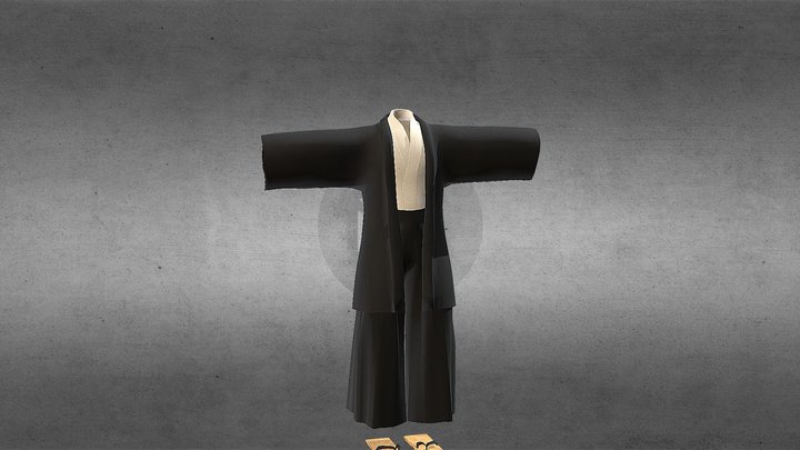 Kimono (Comission) 3D Model