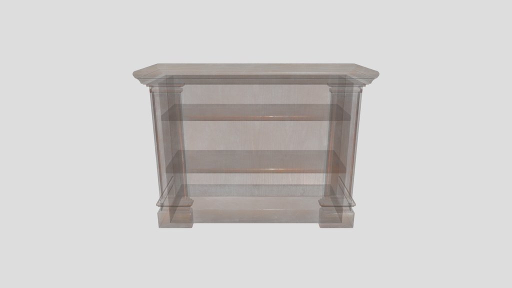 Victorian Parlor Bookcase Shortest