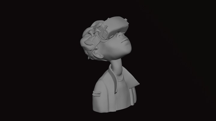 Boy VR 3D Model