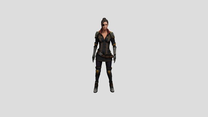 Picking Up Object 3D Model