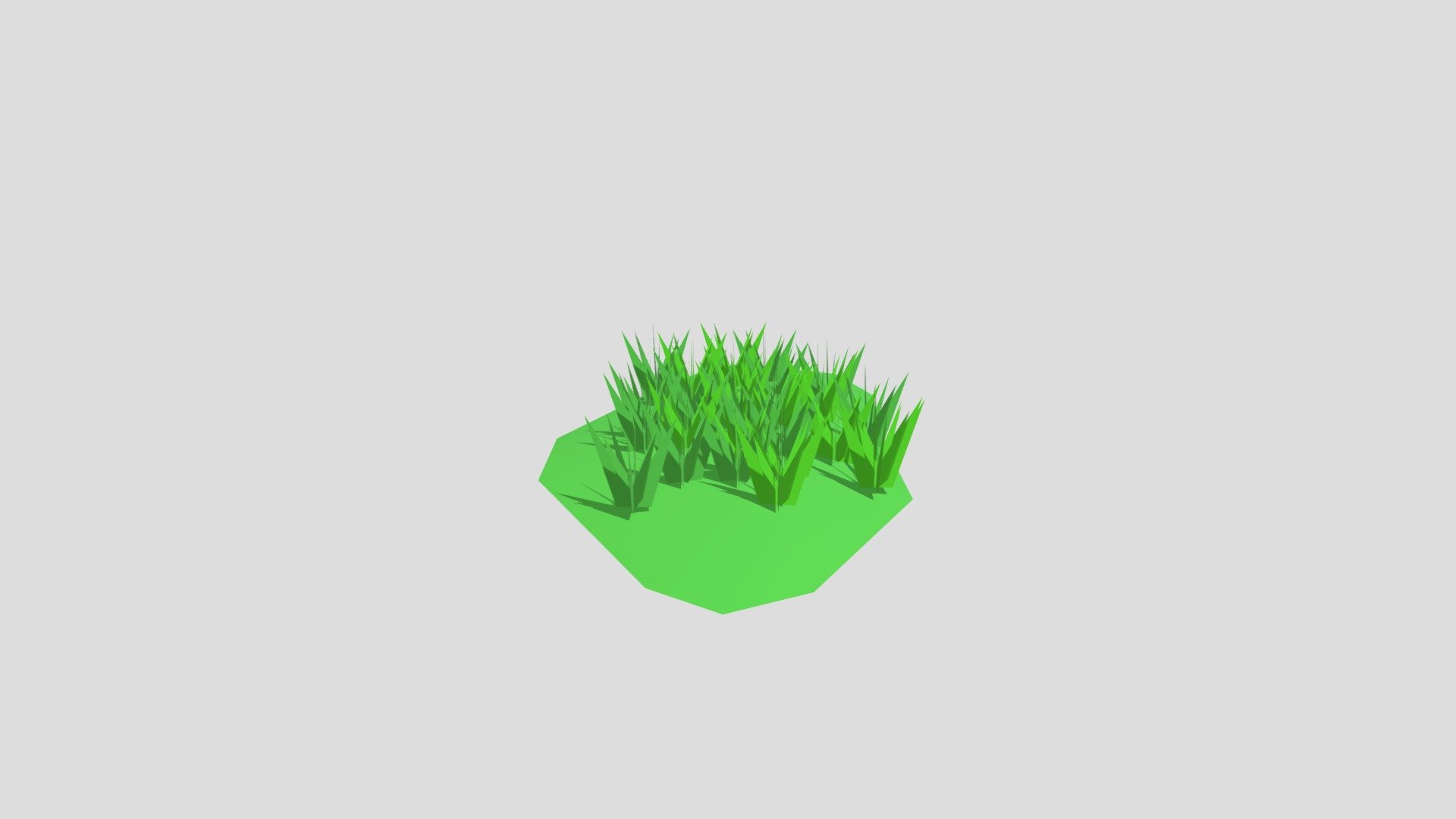 Tuft of grass from Poly by Google
