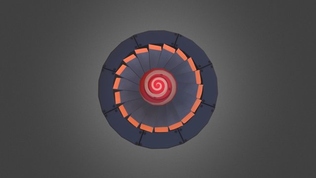 Fan Trap 3D Model
