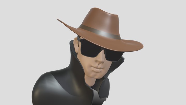 The Spy sketch 3D Model