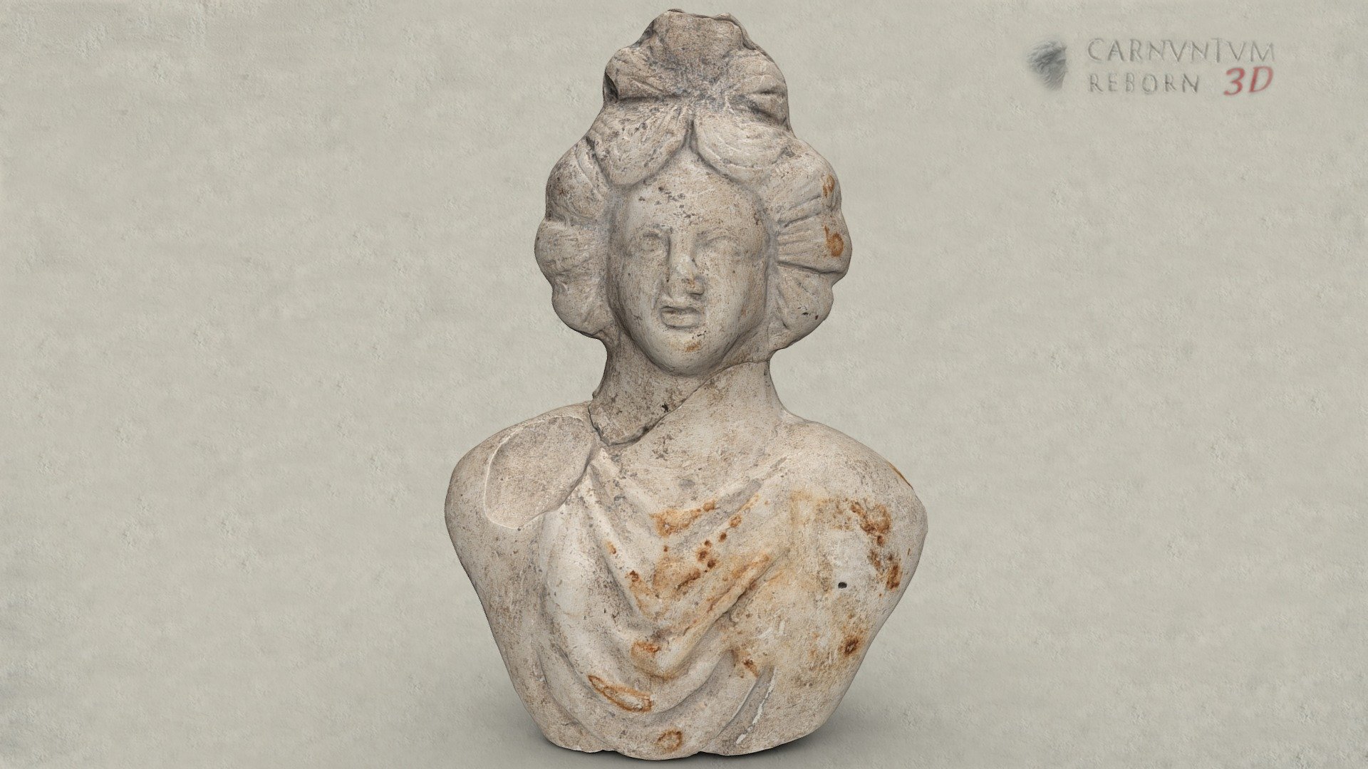 Büste einer Muttergottheit — Sketchfab embed 3D viewer