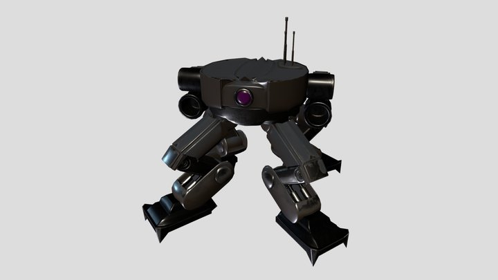 Mecha 3D Model