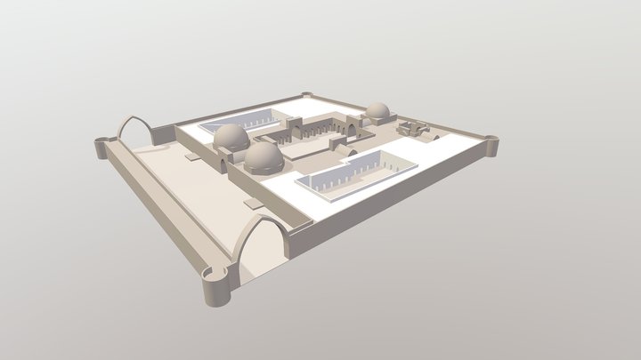 Ghazni Palace 3D Model