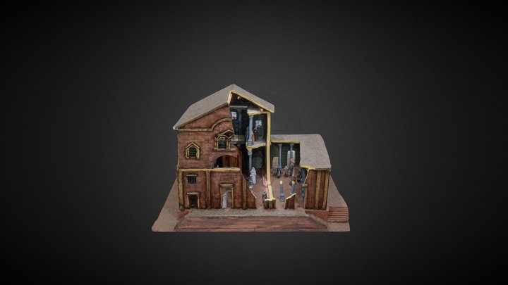 Sinagoga de Cafarnaúm 3D Model