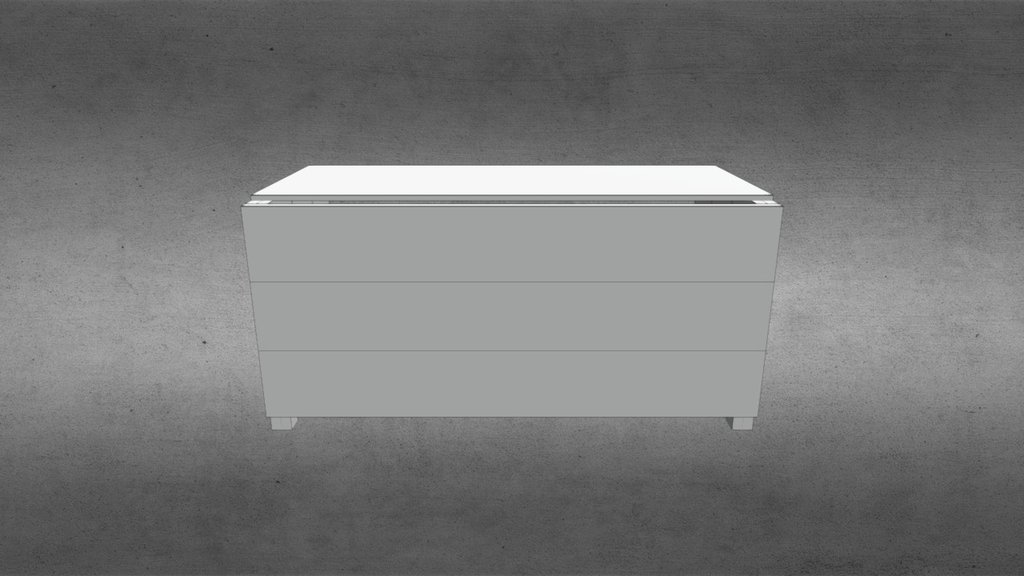 Crate side table