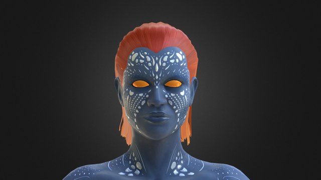 Mystique 3D Model
