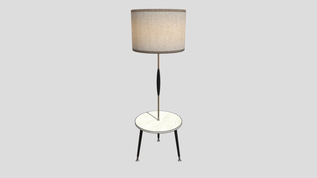 Vintage Tripod Floor Lamp