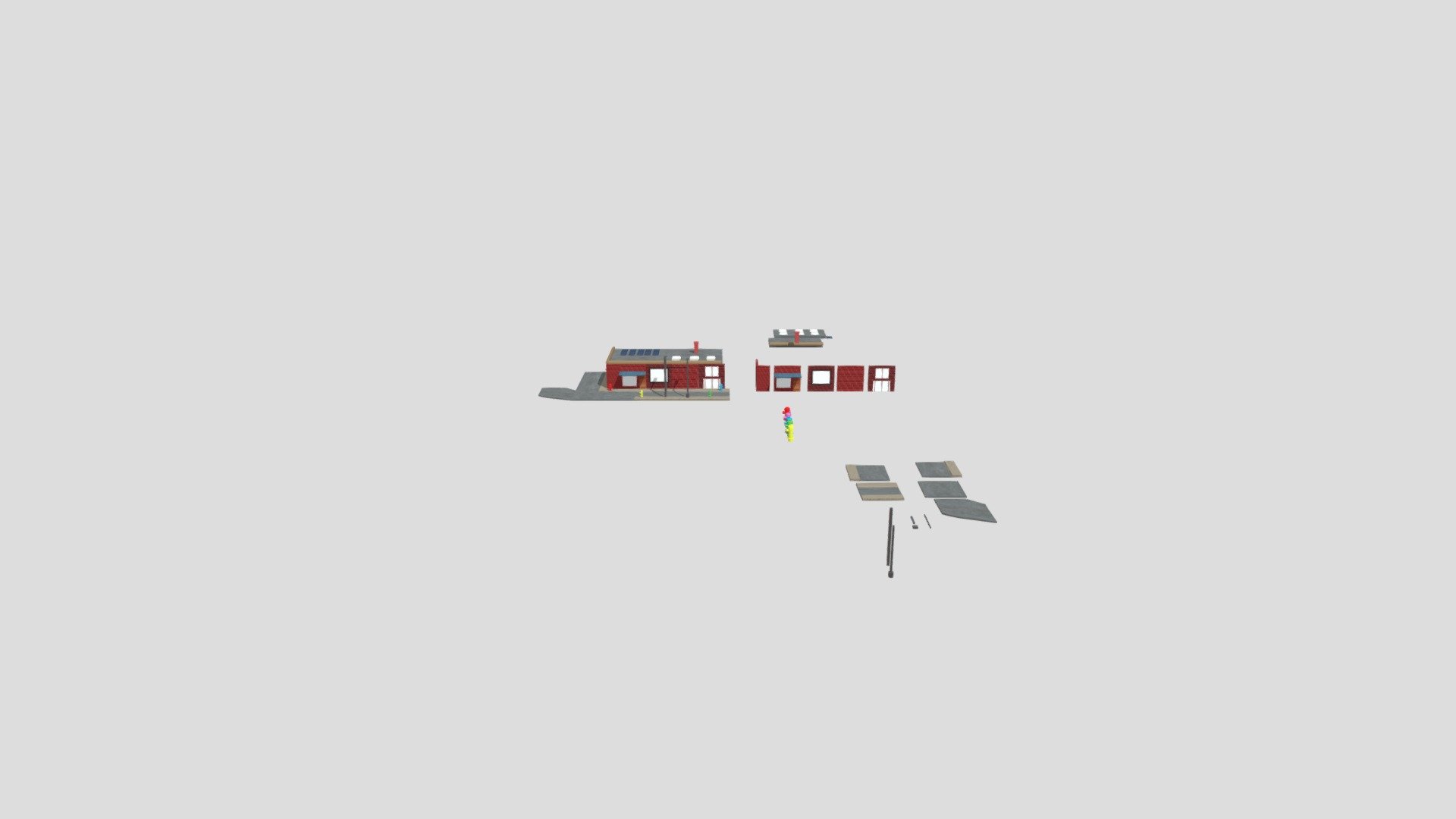 Modular Props Old Town