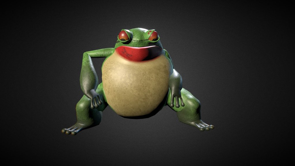 27 Libellules Frog Boss 3D model by Juliette Scherpereel (juliette