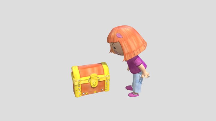Álbum ilustrado. Personaje – Kostenloses 3D-Modell STL