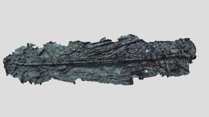 SS Pomona Shipwreck 3D Model
