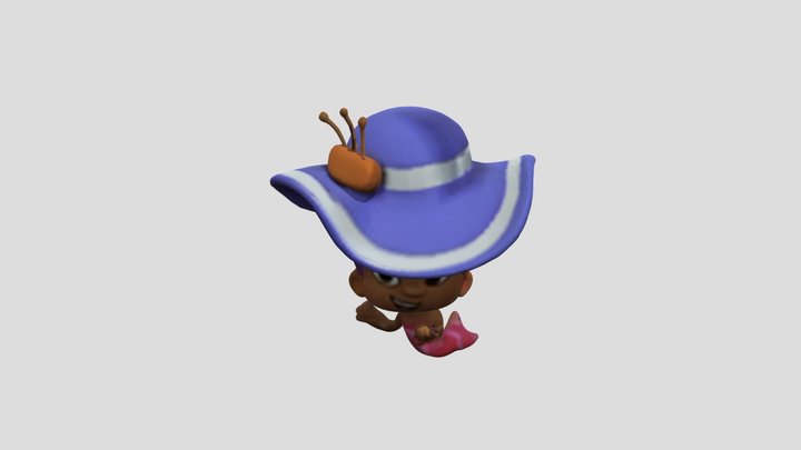 Zooli with a hat pin