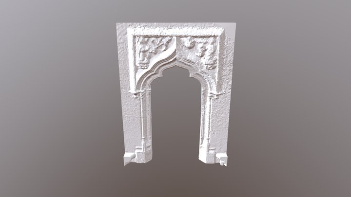 Portada Capilla Santo Caliz 3D Model