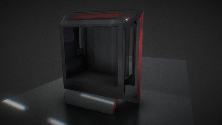 PC Gamer Box 3D Model