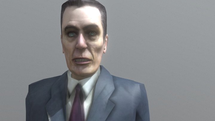 Hl2 gman 3D Model