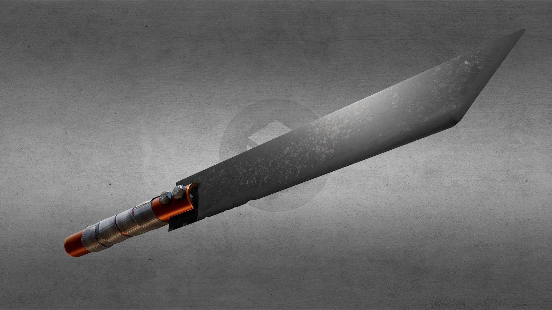 Apocalypse Knife — Sketchfab embed 3D viewer