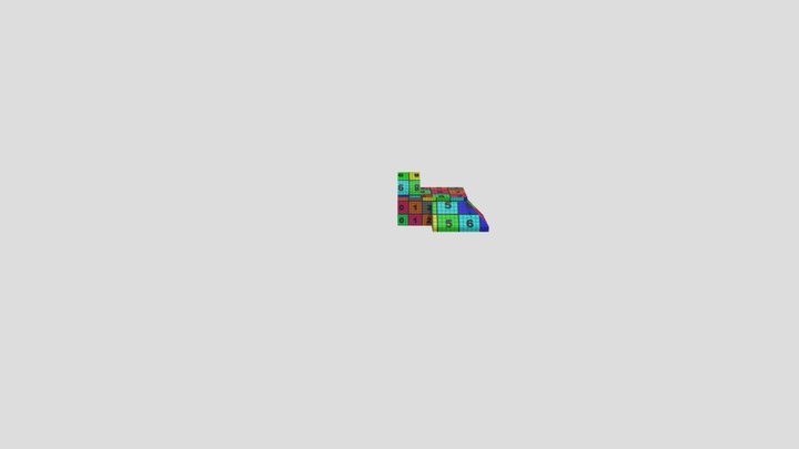 UV building 3D Model