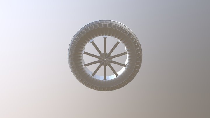 Weird wheel 3D Model