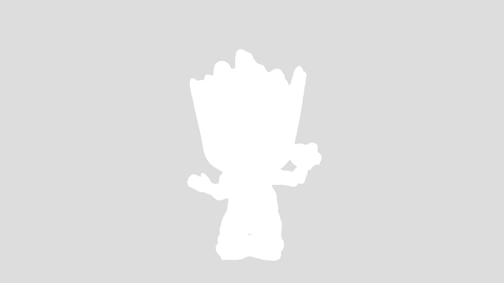 Baby Groot Statuette