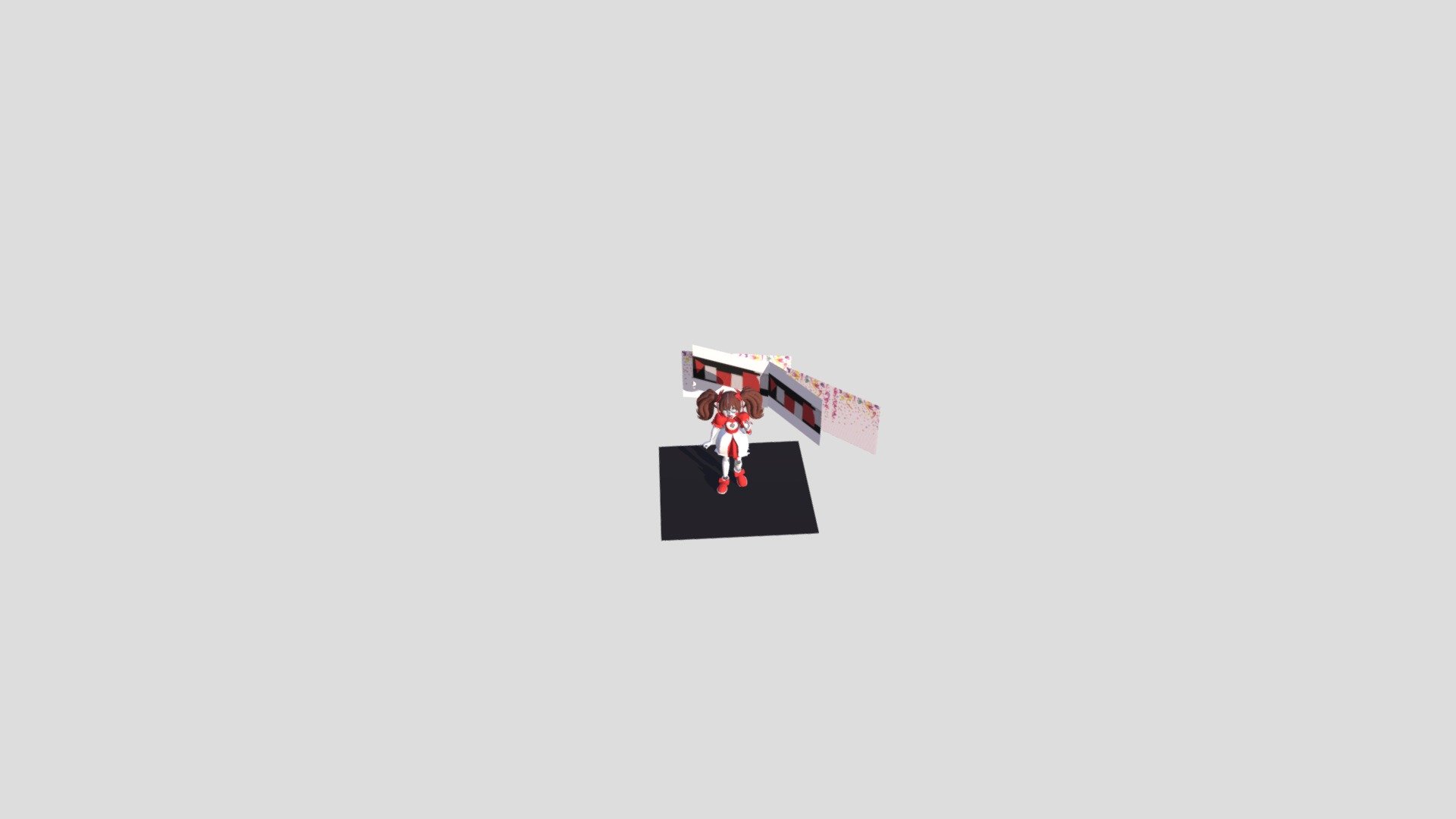 Qutiix Stylised Circus Baby Sister Location - Download Free 3D model by  Qutiix (@joshiisshh) [24f1433]