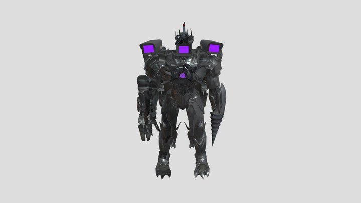 Mega_titan_cameraman 3D Model