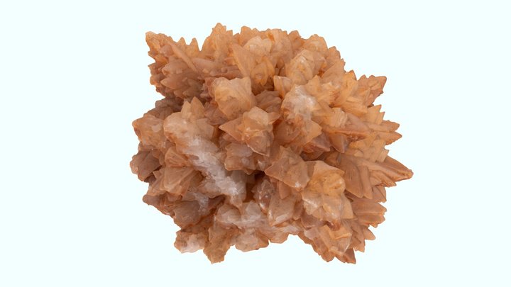 Cristaux de calcite 3D Model