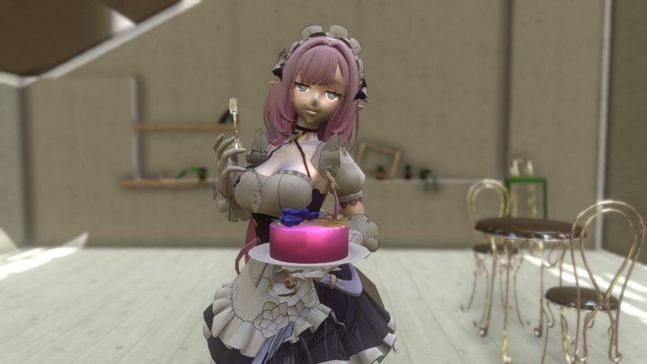 Elysia Cafe (Normal) 3D Model