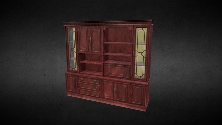 MUEBLE COMEDOR 3D Model