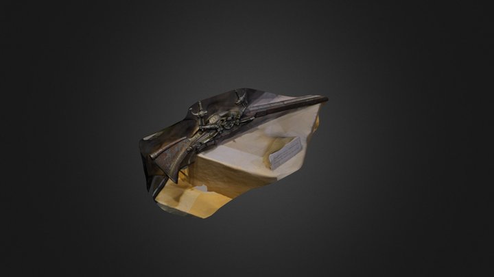 Cool fusil 3D Model