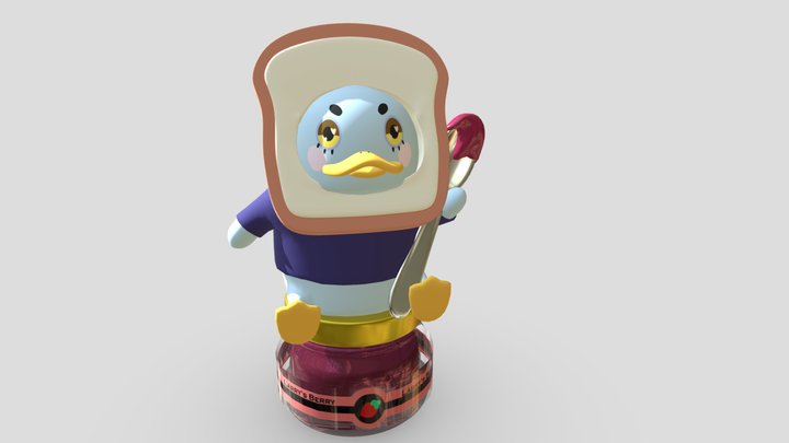 ToastDuckoo 3D Model