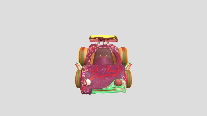 Disney Infinity - Vanellope's Candy Kart 3D Model