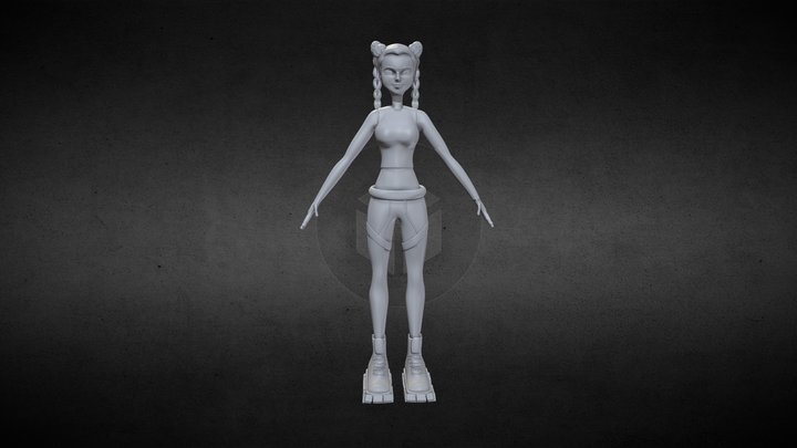 AMELIA 3D Model
