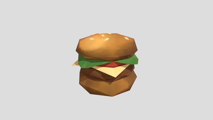 The Sponge Bob Square Pants Movie - Krabby Patty 3D Model