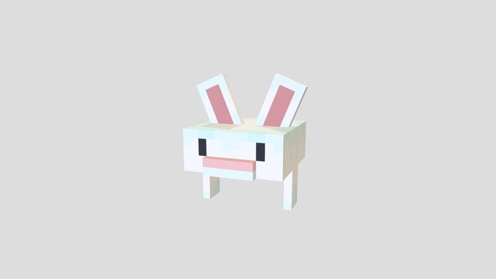 Rabbit hat 3D Model