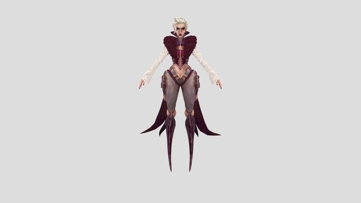 Camille_ZugZug_Low 3D Model