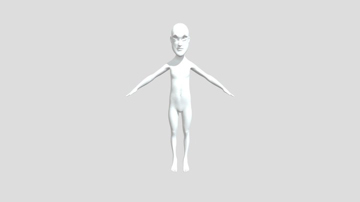 3D Cartoon Character 3D Model
